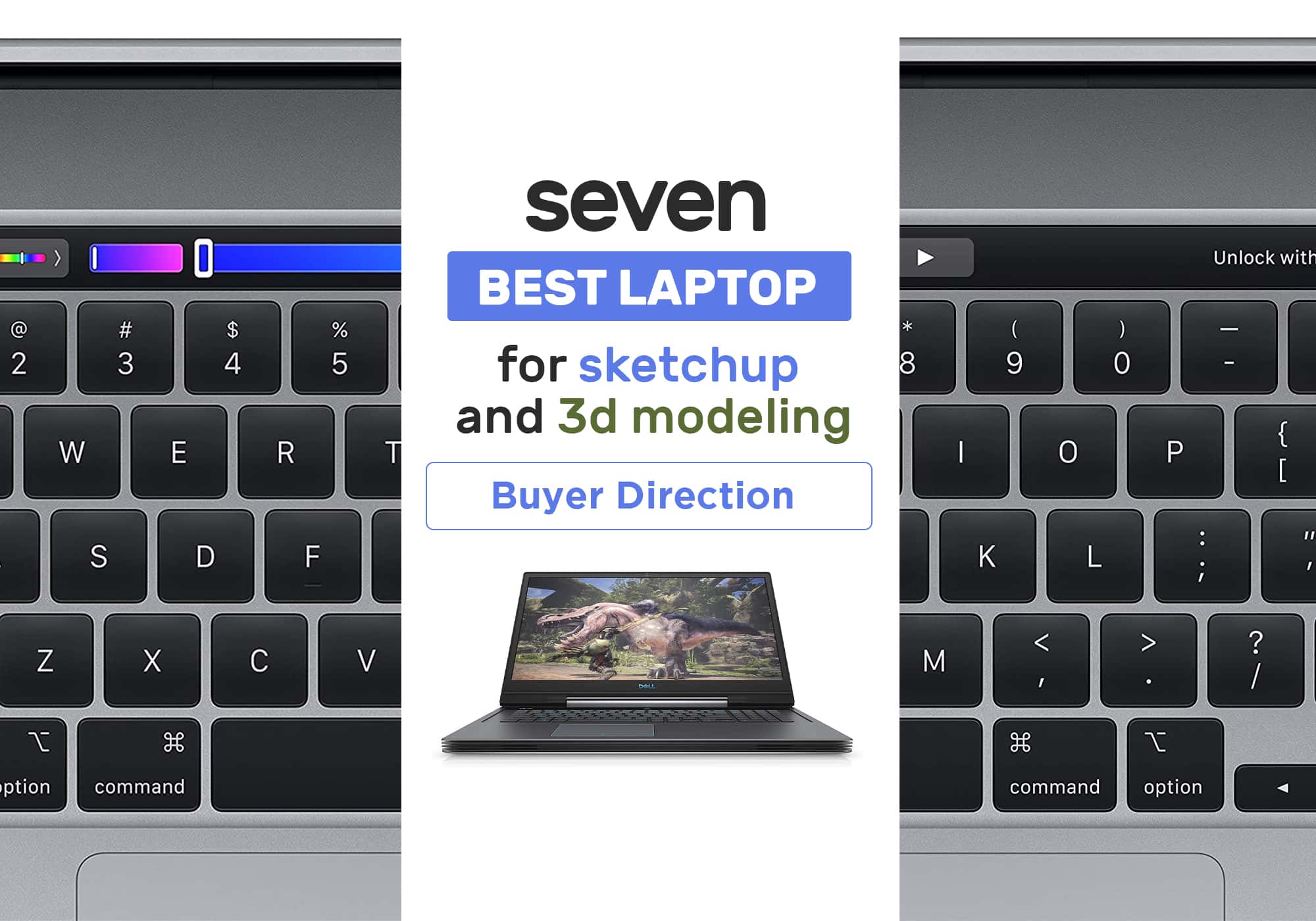 7 Best laptop for SketchUp and 3D Modeling